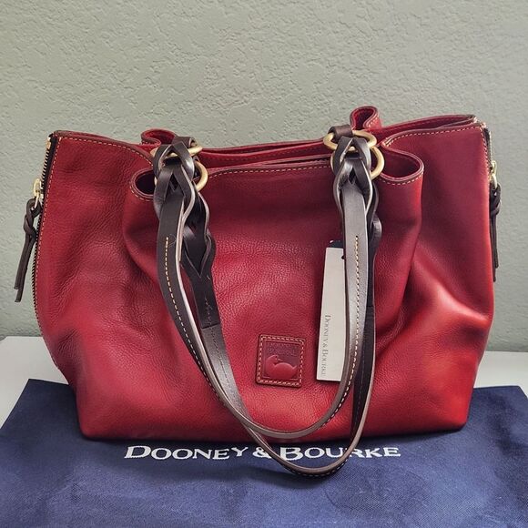 Dooney & Bourke Florentine Large Zip Barlow Shoulder Bag - Picture 1 of 12